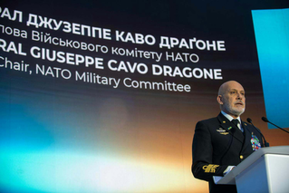 The Chair of the NATO Military Committee visits Ukraine and attends the Kyiv Security Forum