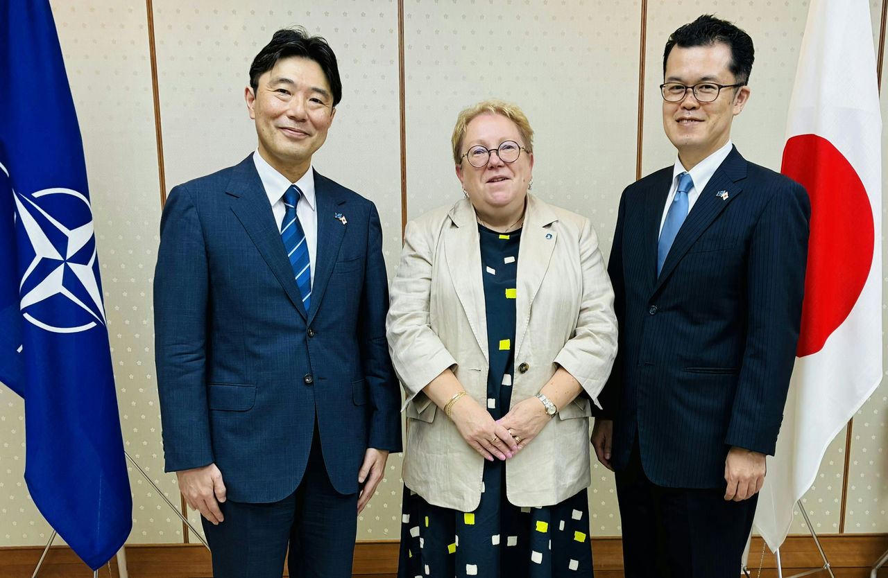 NATO Assistant Secretary General for Defence Industry, Innovation and Armaments visits Japan