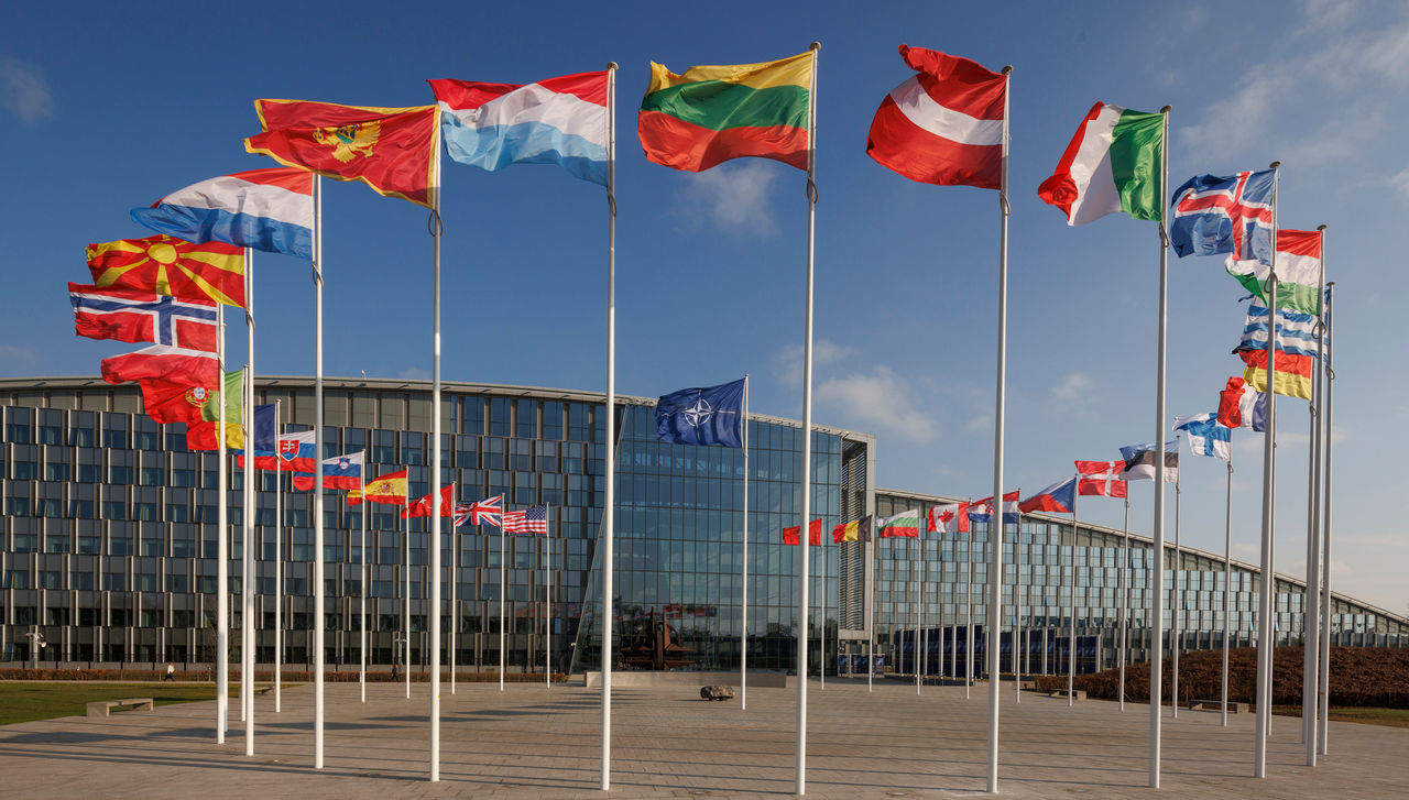 31 Flags at NATO HQ 2023