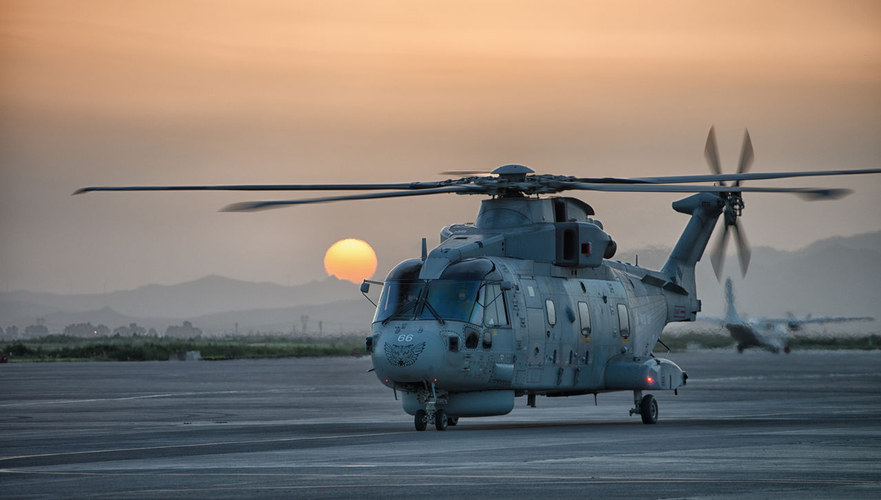 "When temperatures reach 50°C, helicopters cannot take off due to hotter and less dense air" - NATO Climate Change & Security Impact Assessment report