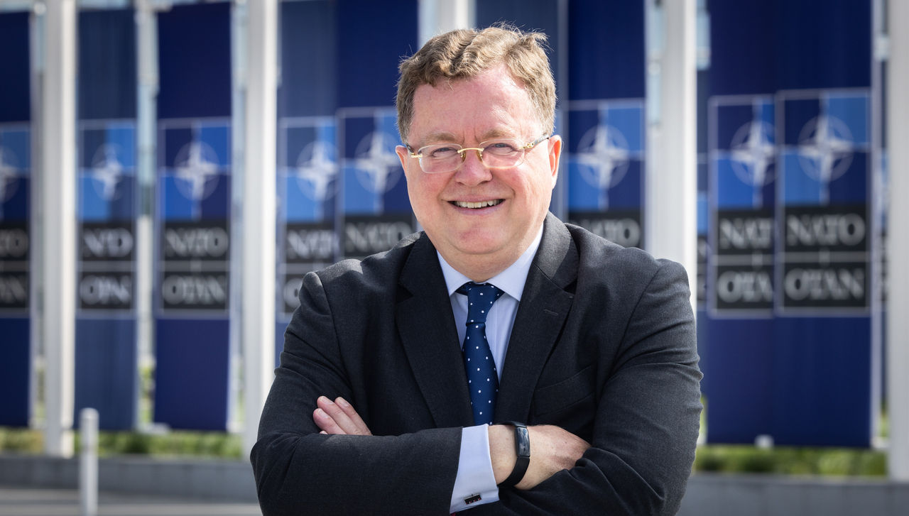 Portraits of Patrick Turner (Assistant Secretary General for Defence Policy and Planning)