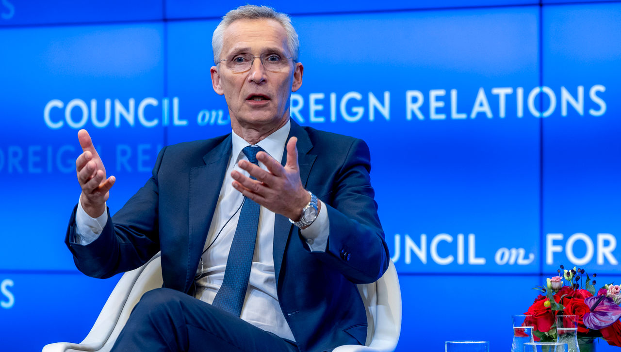 Conversation with NATO Secretary General Jens Stoltenberg at the Council for Foreign Relations, moderated by Ayman Mohyeldin.