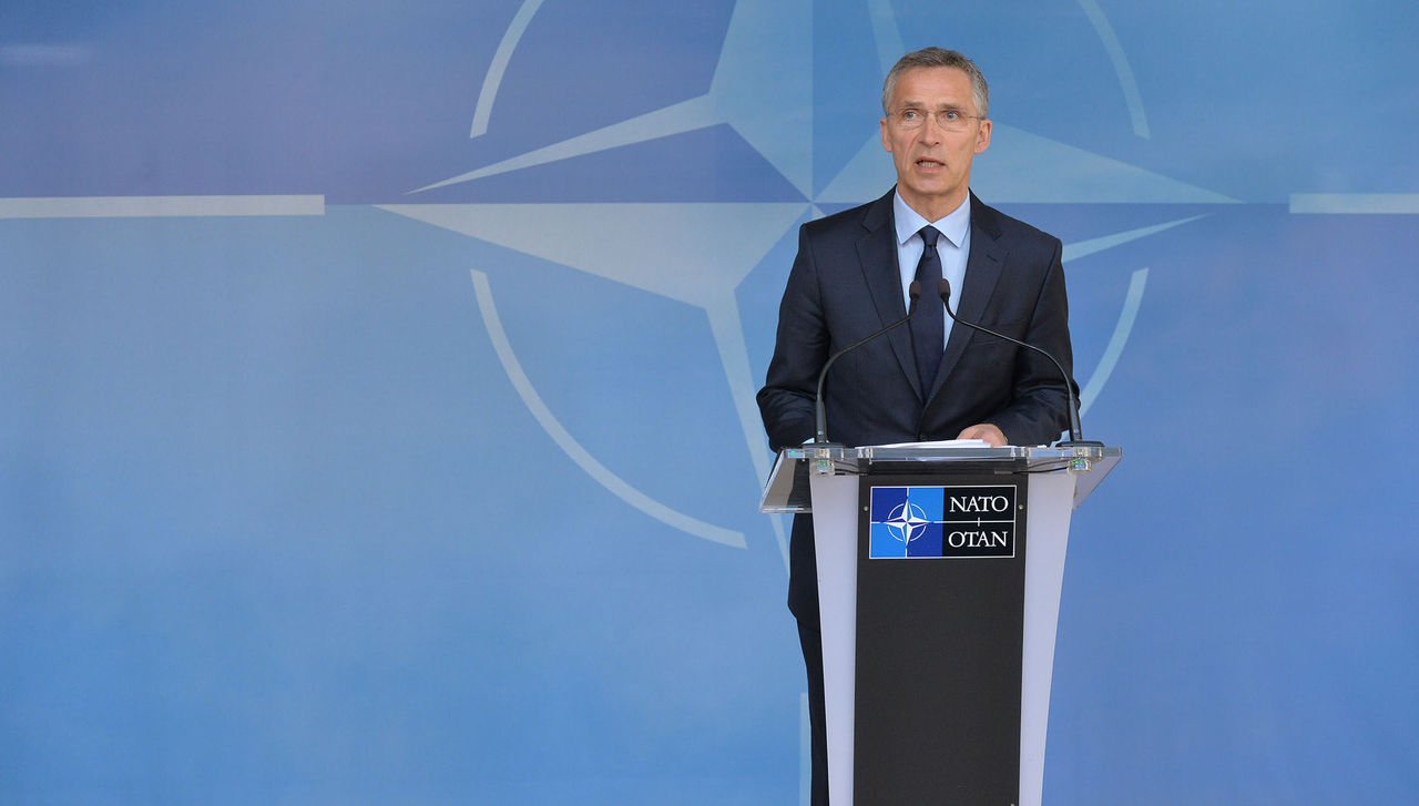 Doorstep statement by NATO Secretary General Jens Stoltenberg ahead of the meetings of NATO Foreign Ministers
