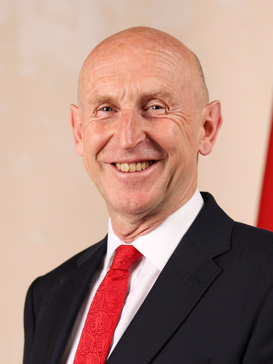 05/07/2024. London, United Kingdom. The Defence Secretary John Healey poses for a photograph following his appointment to Cabinet by Prime Minister Sir Keir Starmer in 10 Downing Street. Picture by Lauren Hurley / No 10 Downing Street