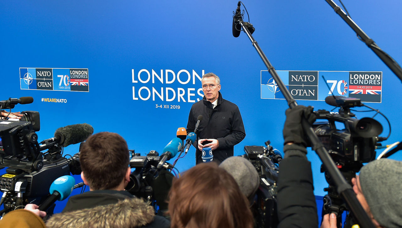 Doorstep statement by NATO Secretary General Jens Stoltenberg at the start of the NATO Leaders meeting in London