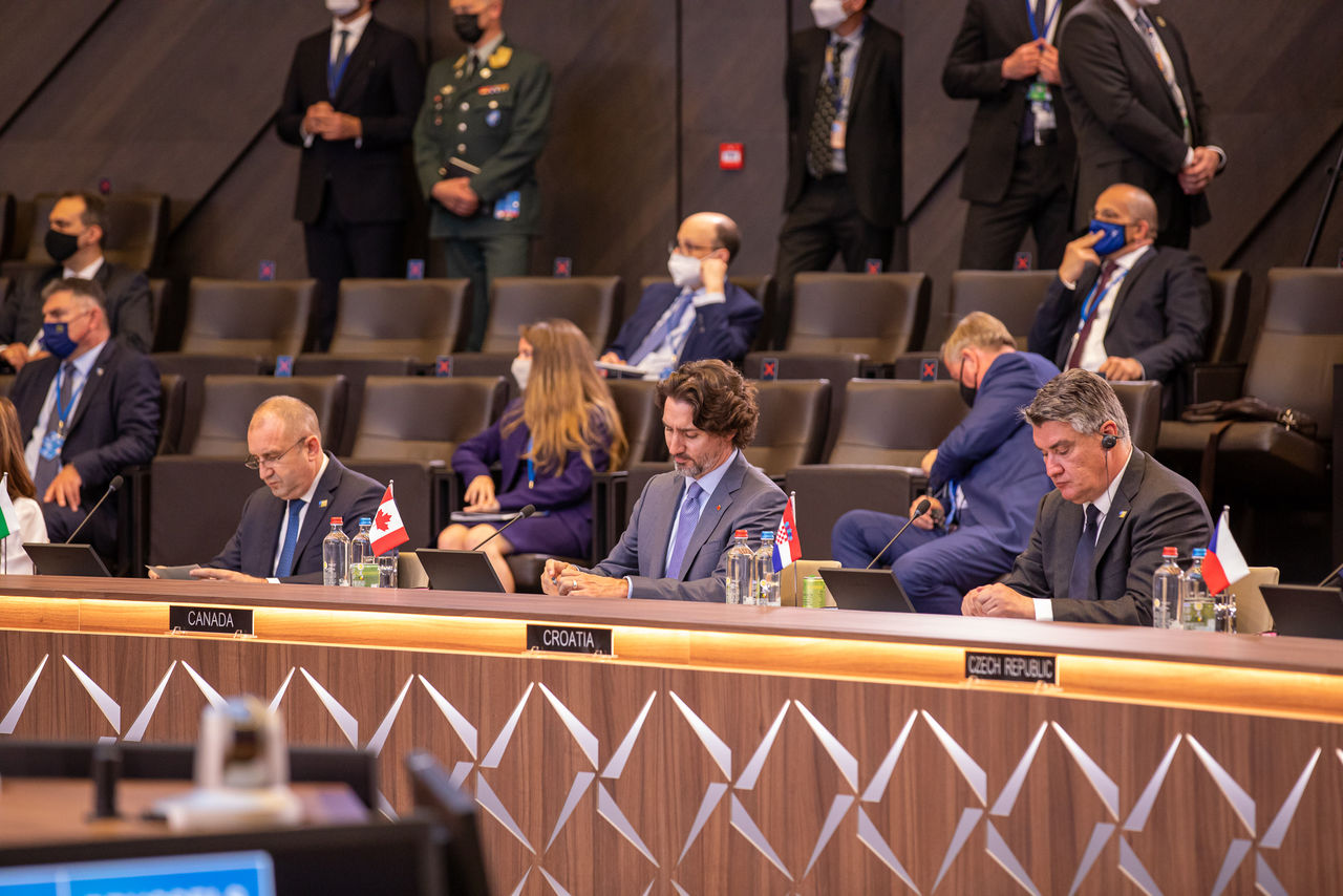 Rumen Radev (President, Bulgaria); Justin Trudeau (Prime Minister, Canada); Zoran Milanovic (President, Croatia)