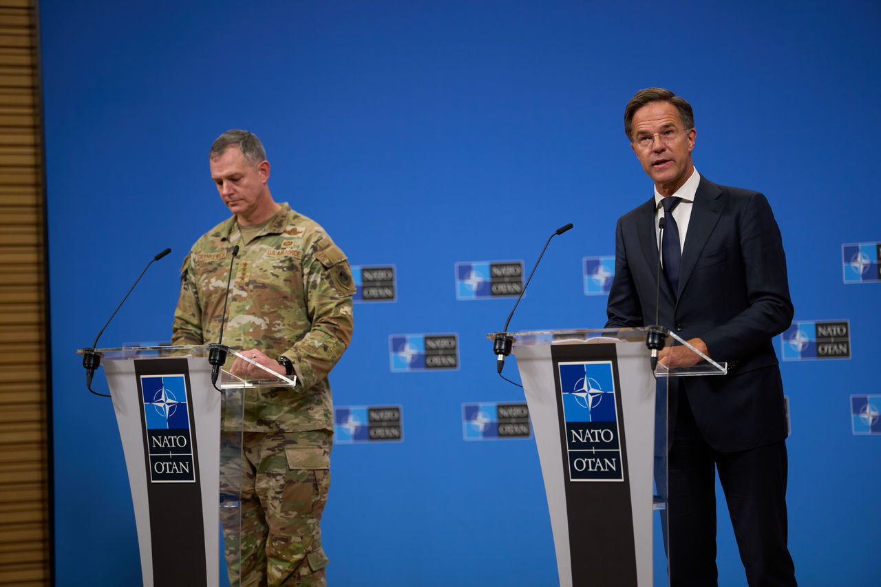 Joint press conference by NATO Secretary General Mark Rutte and Supreme Allied Commander Europe , General Alexus G. Grynkewich announcing the launch of “Eastern Sentry”
