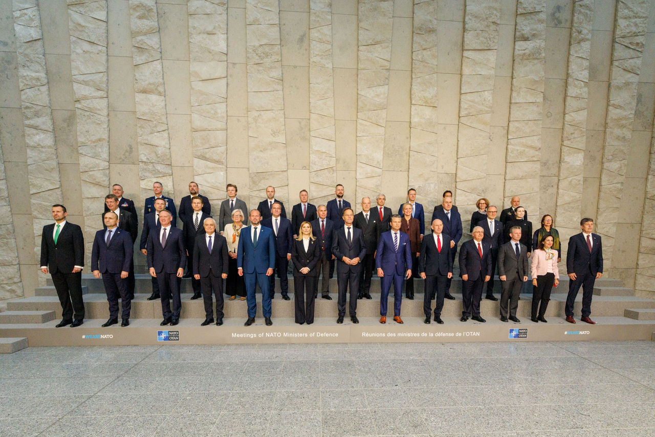 Official Photo of the NATO Ministers of Defence - Meeting of NATO Defence Ministers