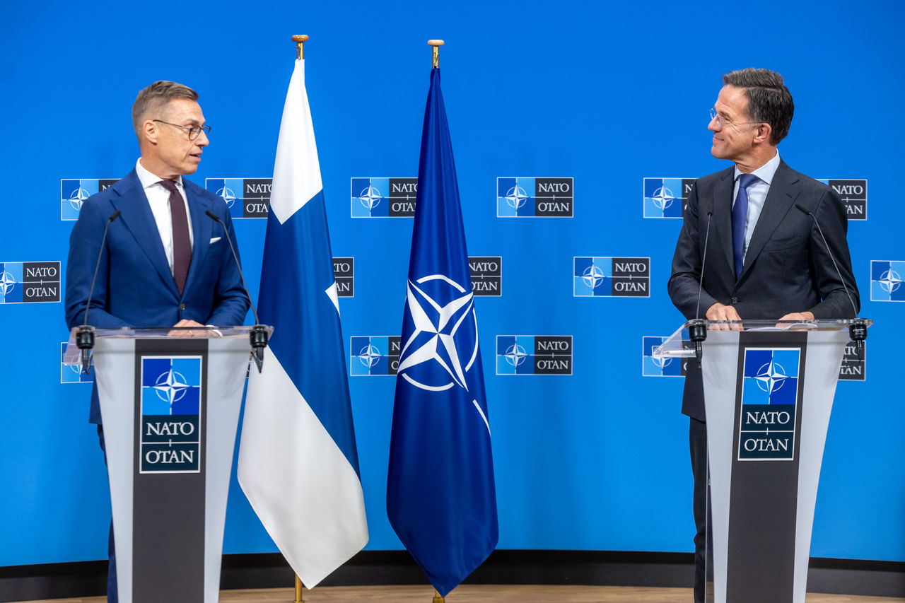 Joint press conference by NATO Secretary General Mark Rutte and Alexander Stubb, President of Finland
