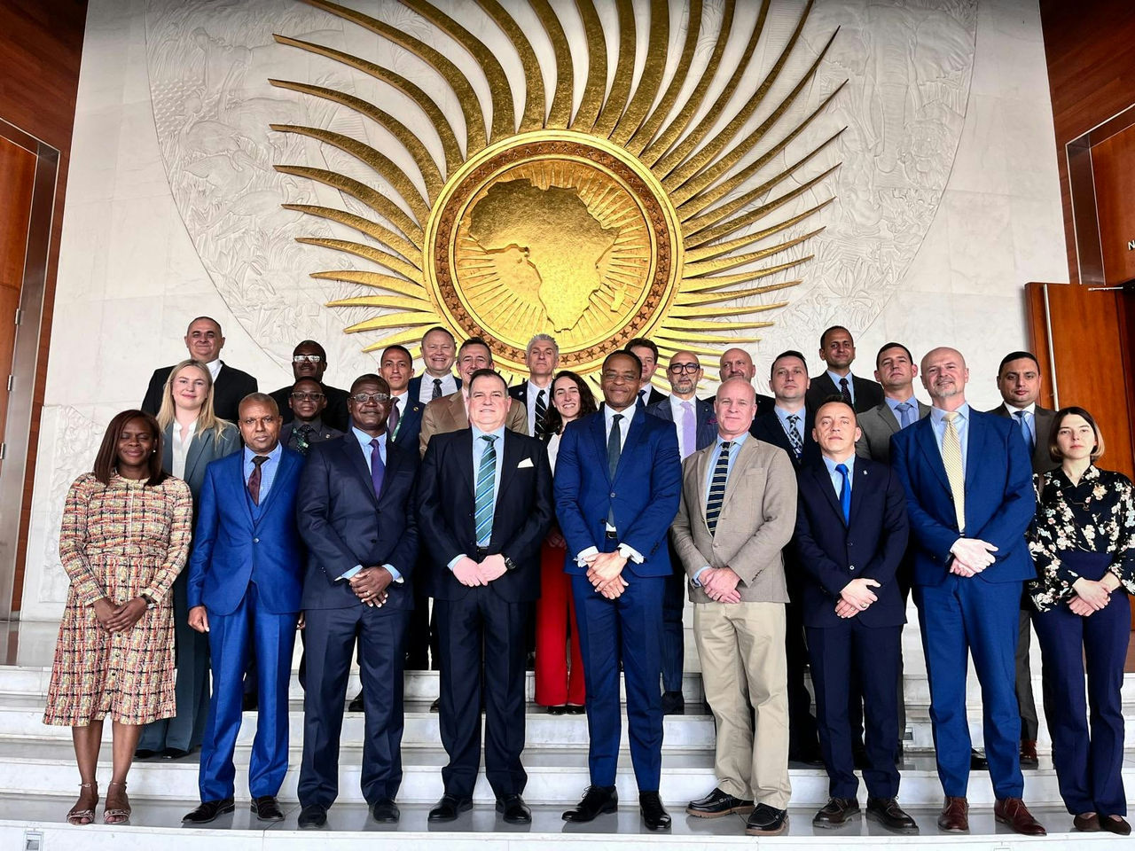 Group Photo - NATO-AU Military-to-Military Staff Talks in Addis Ababa