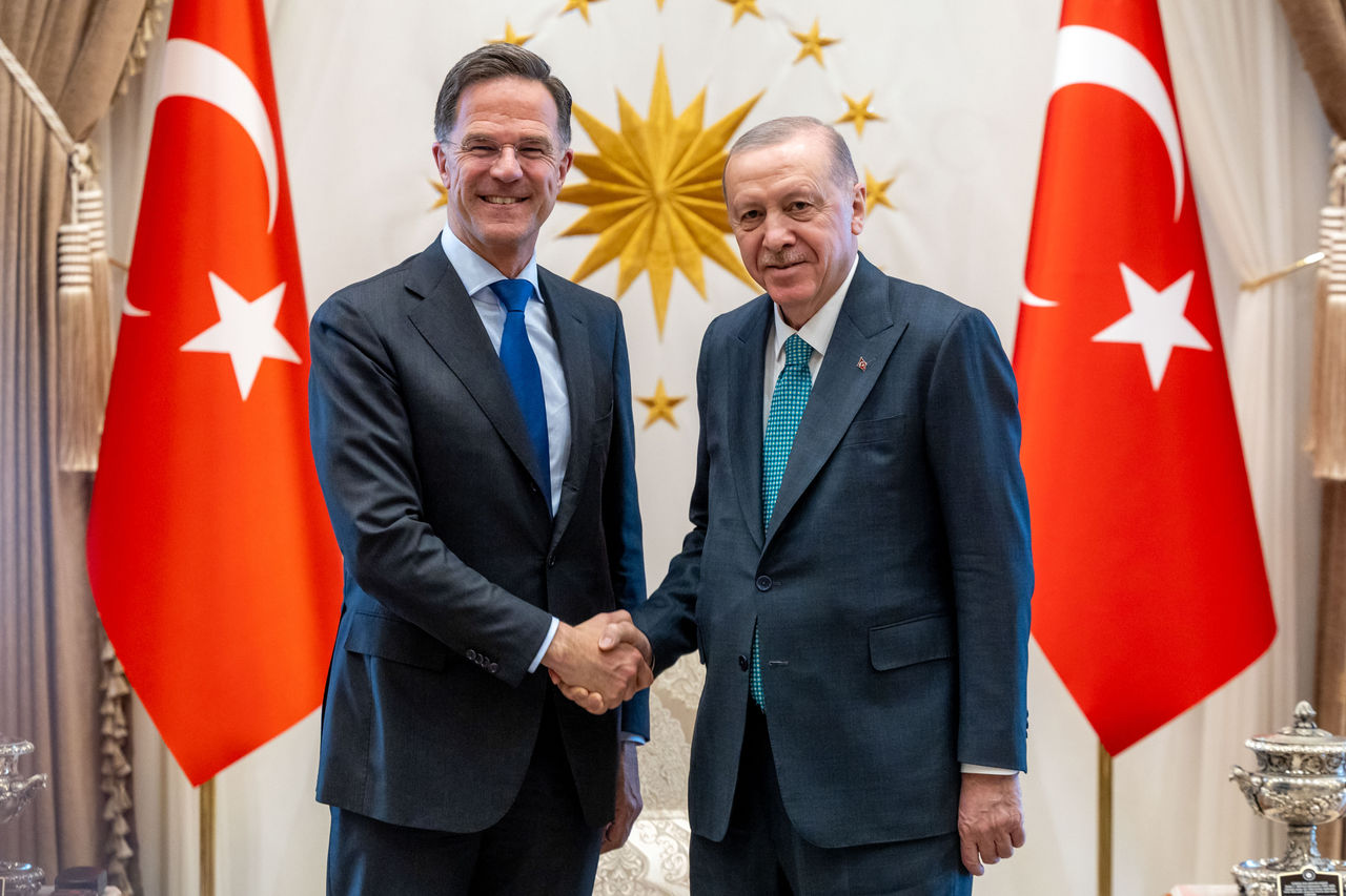 NATO Secretary General Mark Rutte meets with Recep Tayyip Erdoğan, President of Türkiye