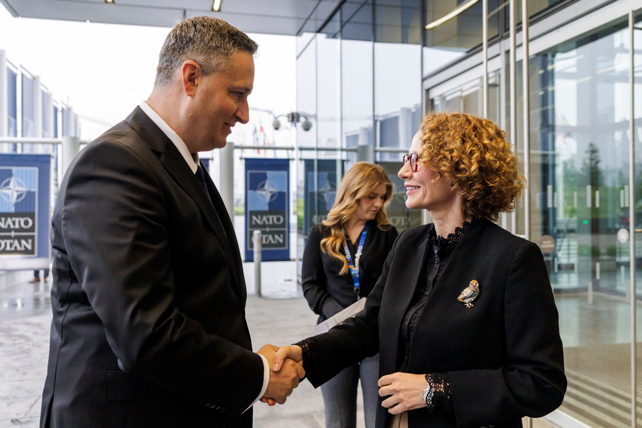 NATO Deputy Secretary General Radmila Shekerinska meets the Presidency of Bosnia and Herzegovina
