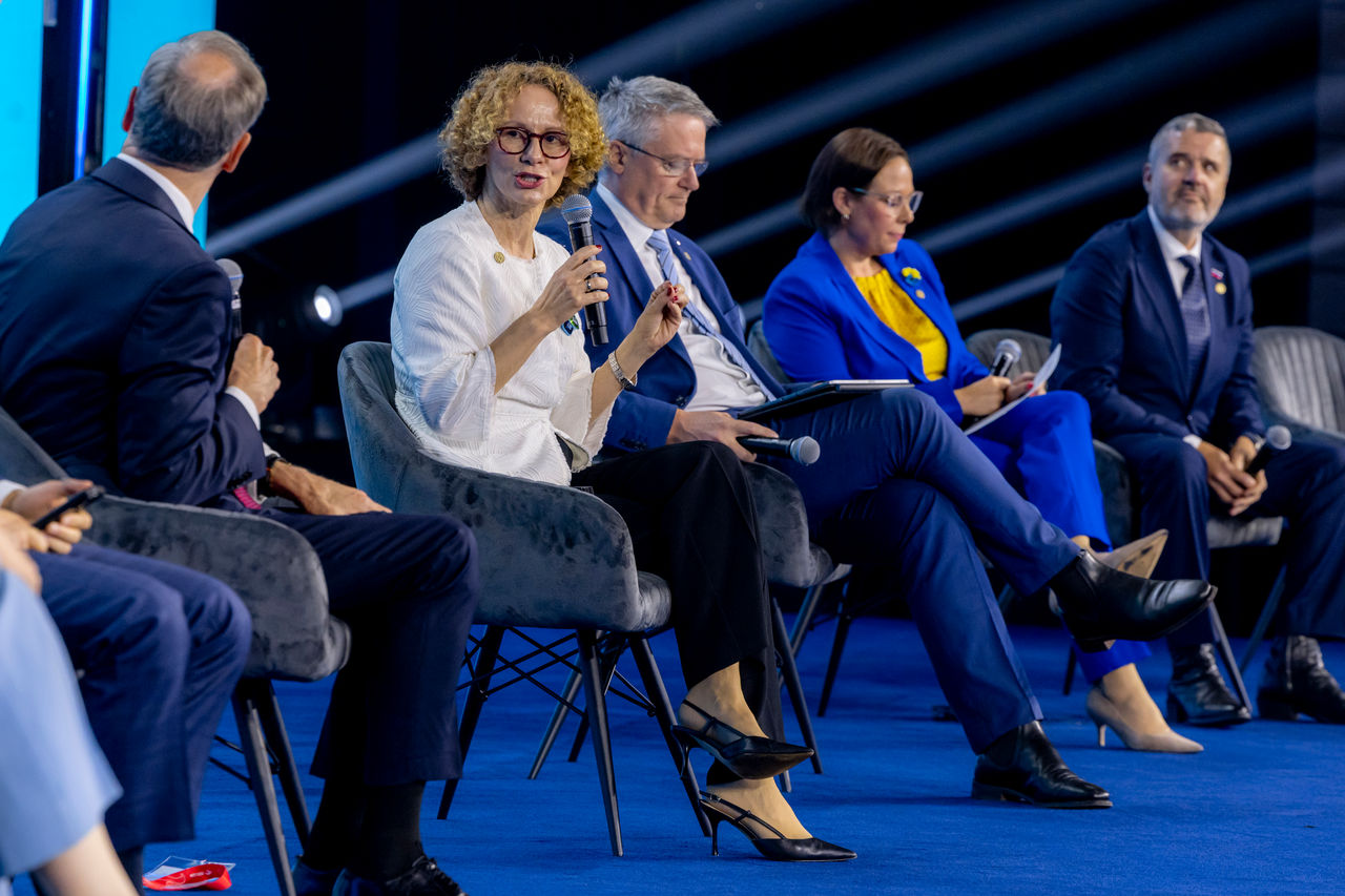NATO Deputy Secretary General Radmila Shekerinska in the plenary session: "Defending Western values and the future through building back better"