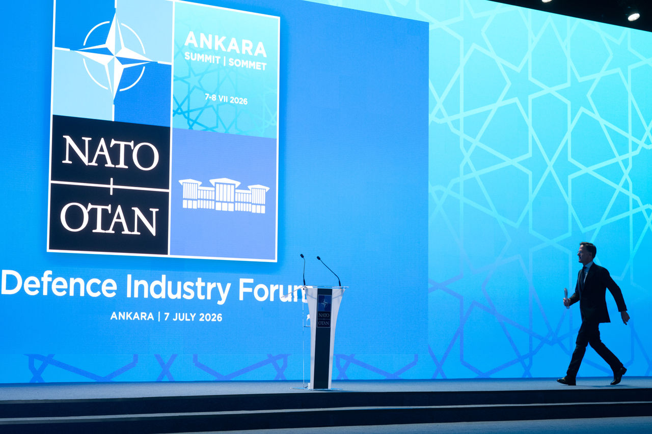 NATO Secretary General Mark Rutte reveials major capability announcements at the NATO Summit Defence Industry Forum