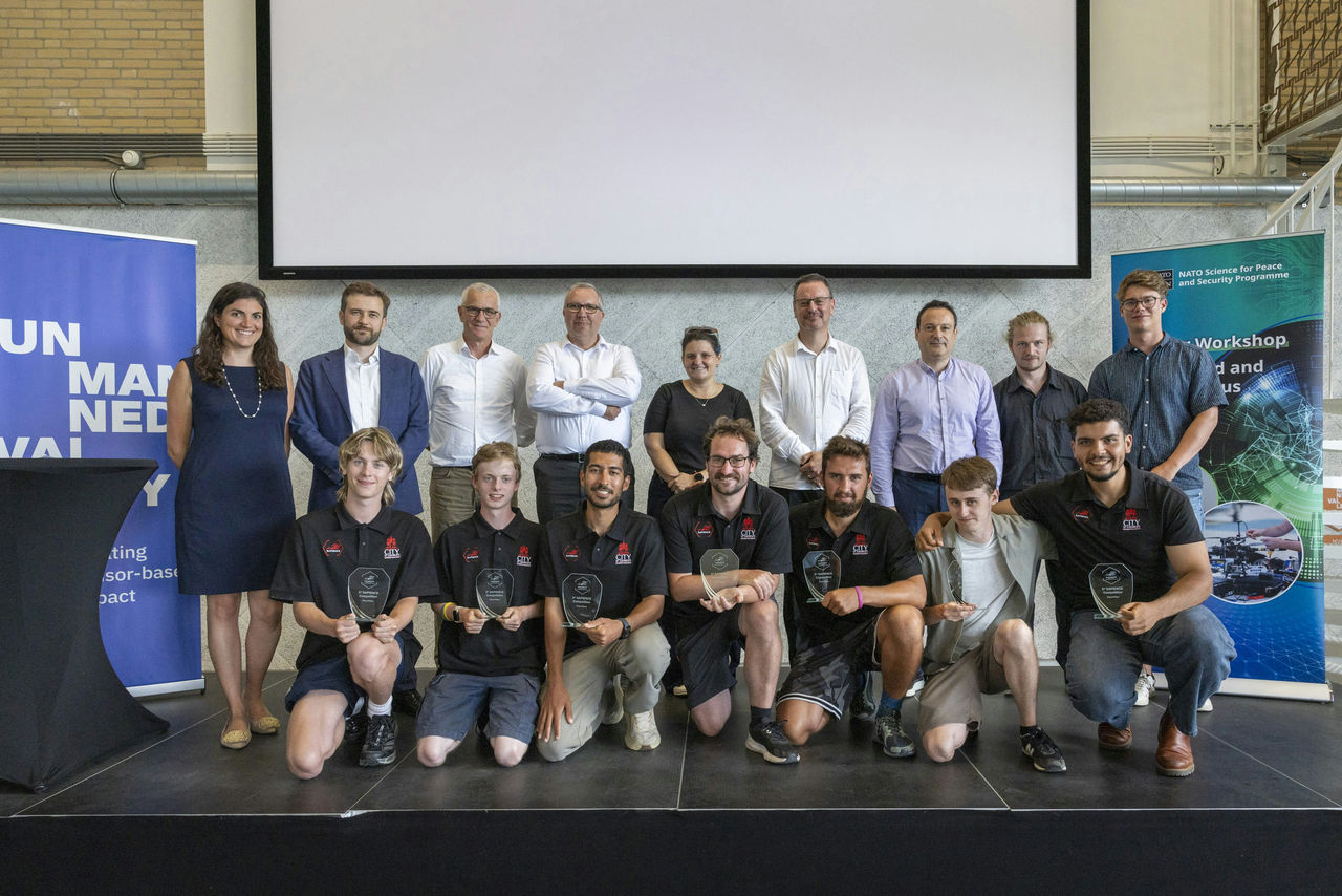 Winners of the 3rd SAPIENCE competition from City St. George’s, University of London (United Kingdom)