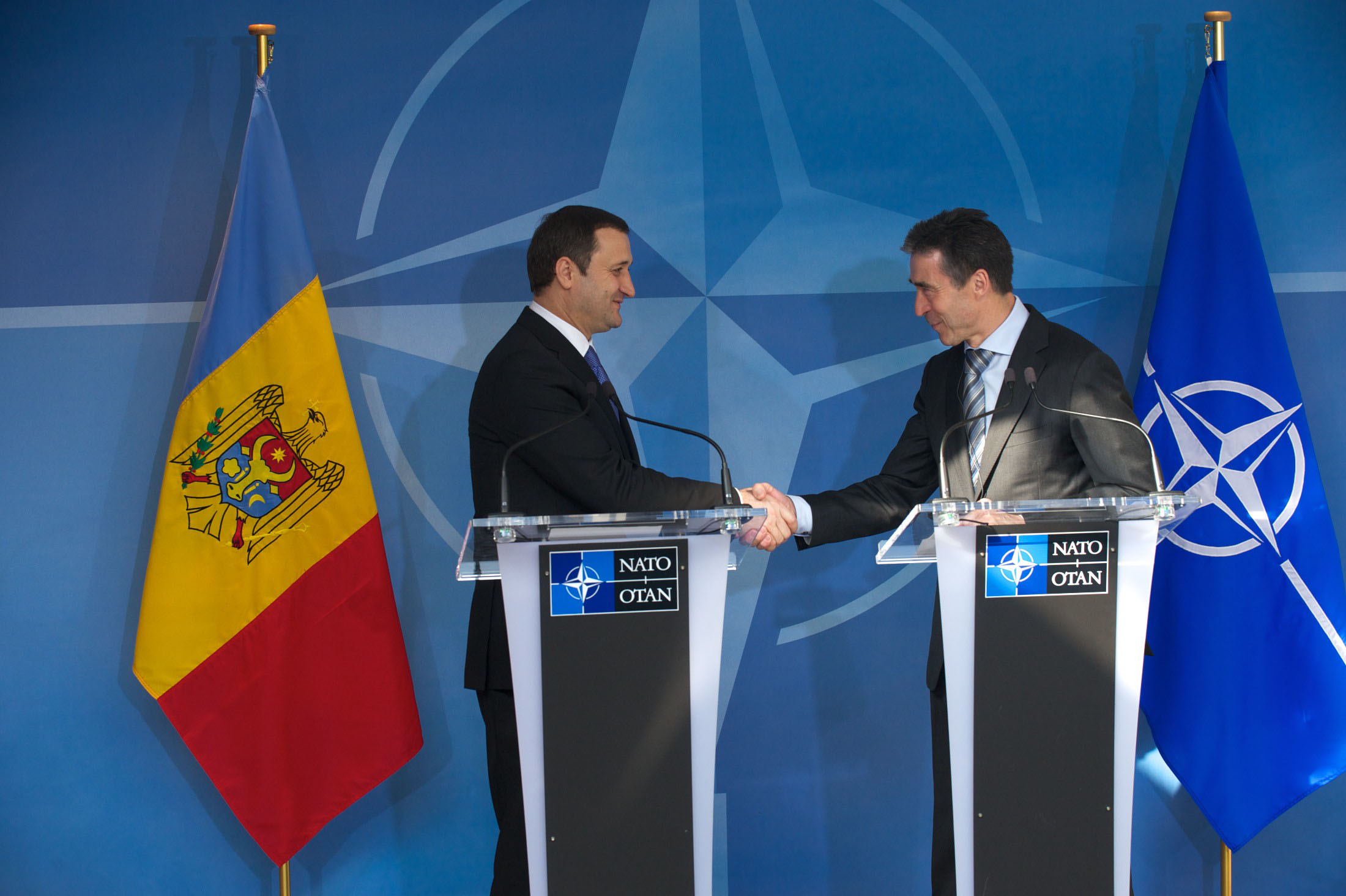 NATO Photo Gallery The Prime Minister Of The Republic Of Moldova   20120327 120327a 011 