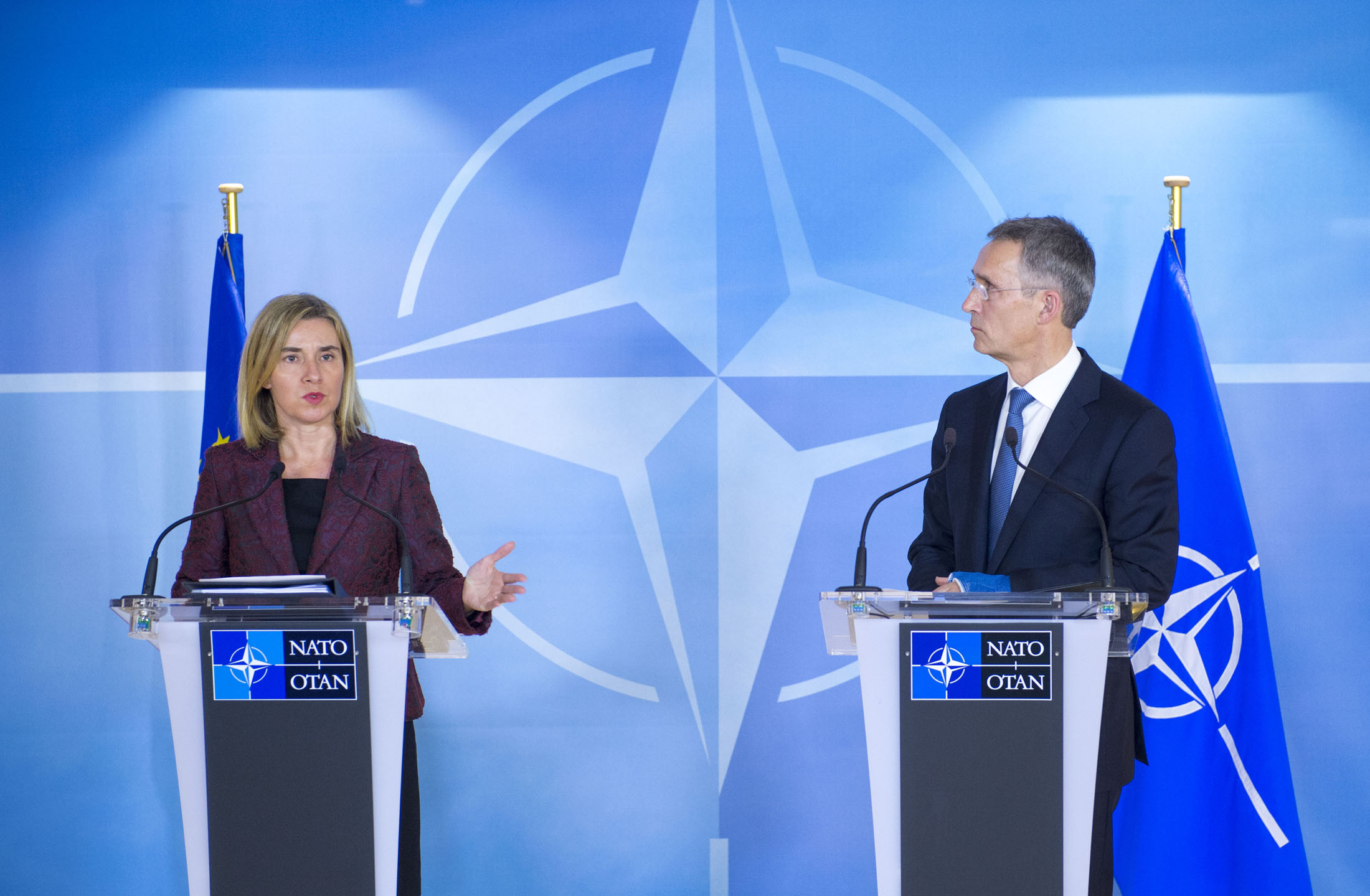 NATO - Joint Press Statements By NATO Secretary General And The EU High ...