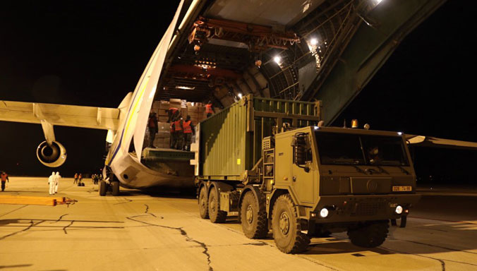 NATO - News: Coronavirus response: Allied airlift brings urgent medical ...