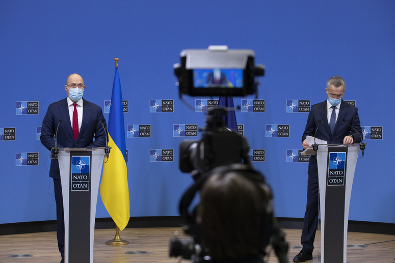 NATO - Photo gallery: The Prime Minister of Ukraine visits NATO, 09-Feb ...