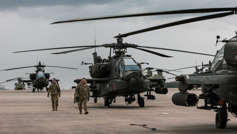 NATO - Photo gallery: US Army helicopter training in Germany, 17-Mar.-2021