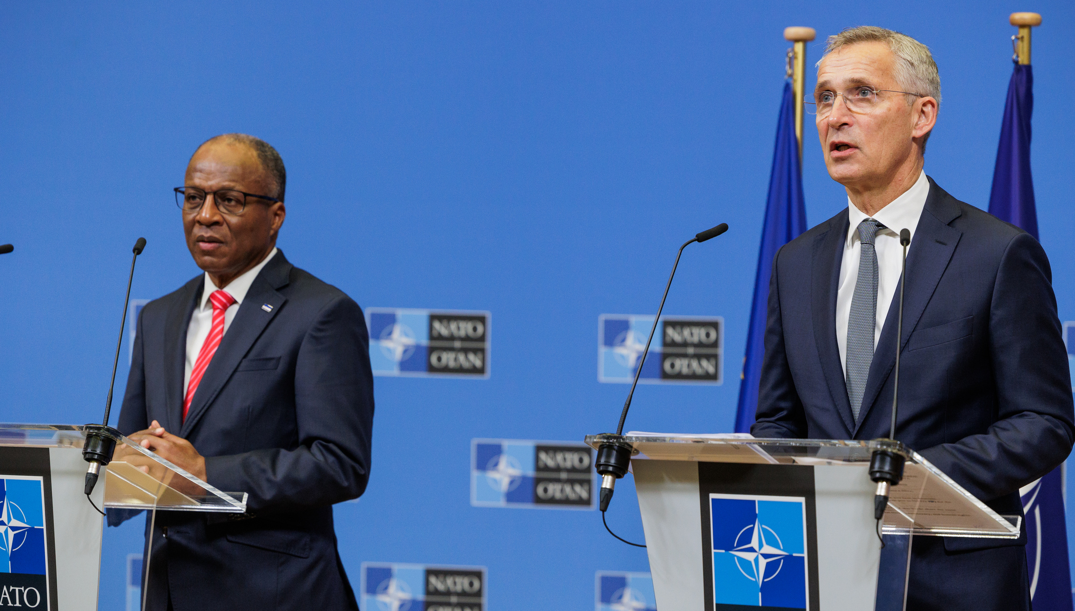 NATO - Photo gallery: Prime Minister of Cabo Verde visits NATO, 26-Oct ...