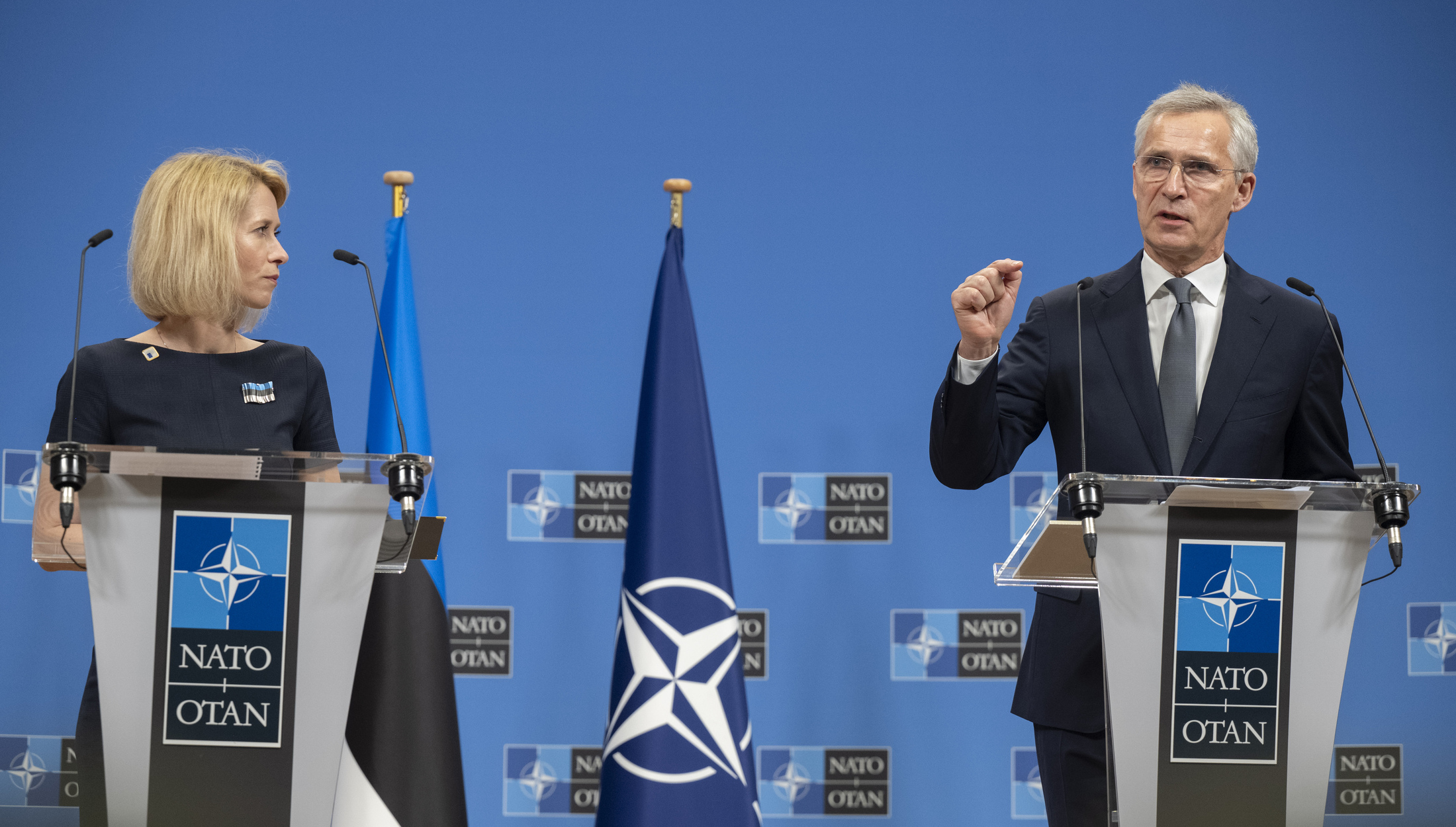 NATO - Photo gallery: The Prime Minister of Estonia visits NATO, 27-Jun ...