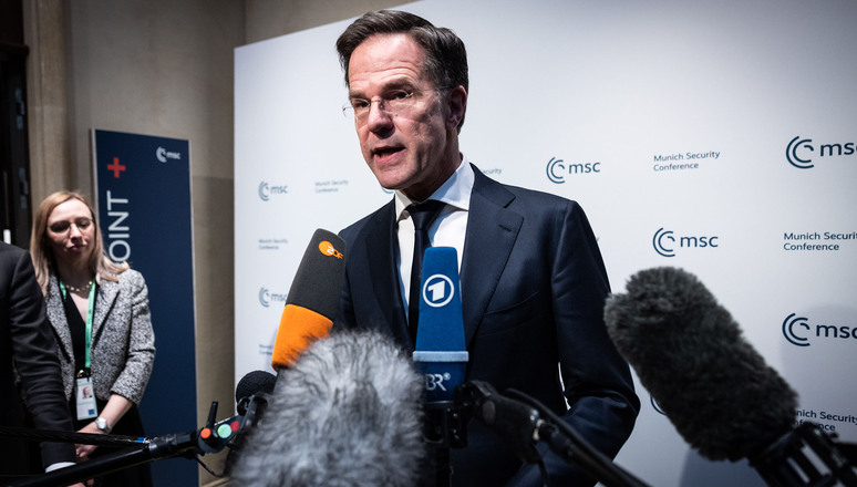 Doorstep statement by NATO Secretary General Mark Rutte at the Munich Security Conference